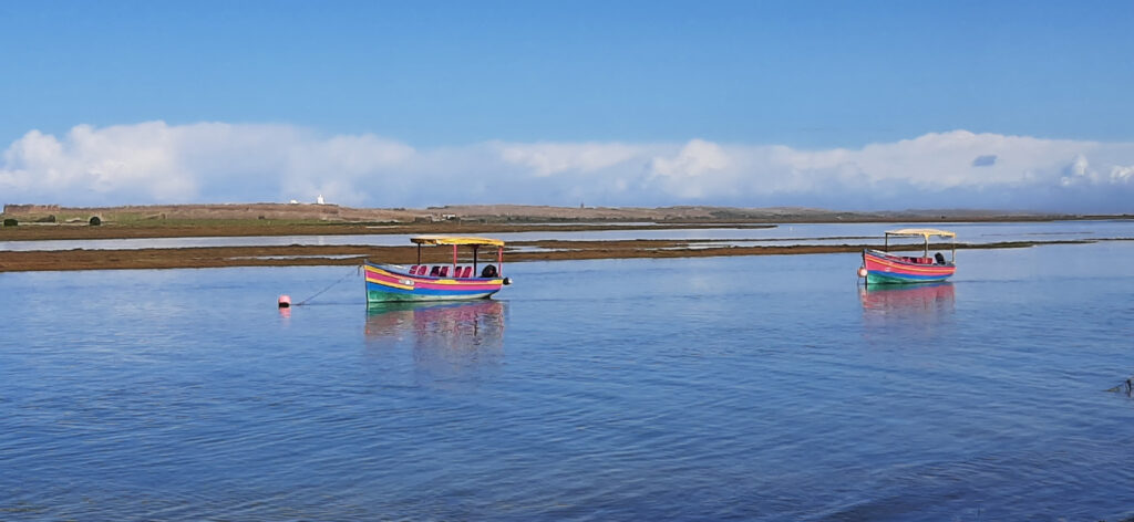 balade barque lagune